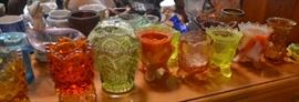 Vintage Glass Toothpick Holders