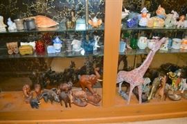 Carved Wooden Animals