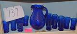 Hand Blown 1940' glass