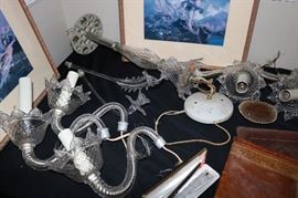All parts are here for this beautiful Murano Chandelier 