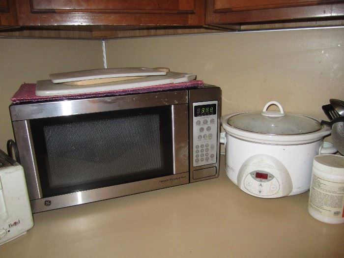 Microwave and other small appliances