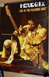Vintage Hendrix Poster - Large