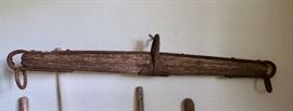 Antique Horse Single Tree Harness