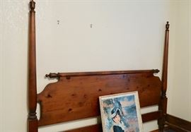 Nice King Size Headboard & Bed Frame