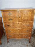 Antique Birdseye Maple Chest