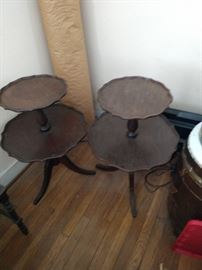 Two double top tables