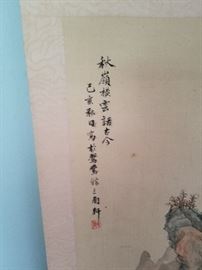 Chinese/japanese art, scrolls and more