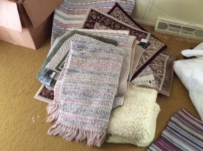 NICE COLLECTION OF NEW WITH TAGS RUGS