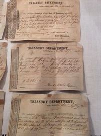 1850's Louisiana documents