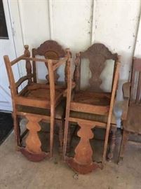 Vintage dining chairs (need repairs)