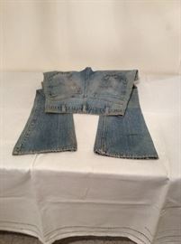 1970's Red Tag Levis bell bottom jeans