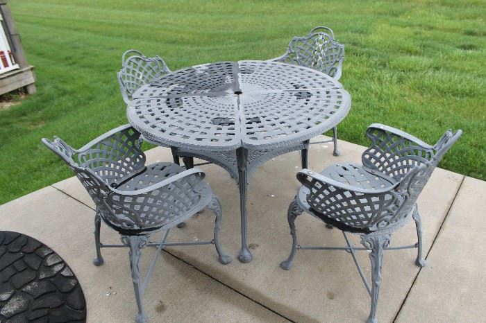 Wrought Iron table and chairs
