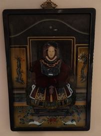 Very nicely executed, well framed Chinese ancestral portrait.