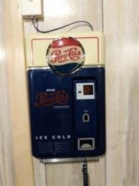 Pepsi Cola Vintage working wall Phone