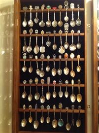 Collection of over 800 spoons