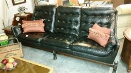 Mid Century MODERN Chair / Couch and Coffee Table with Console Television and a WORKING Beta Video Player / Recorder! Just add "Tie Died Shirt - Bell Bottoms" for a complete 70"s experience!