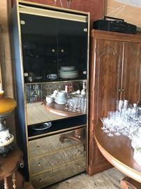 Vintage mirrored cabinet 