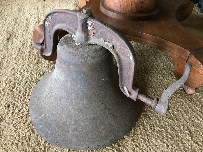 Cast iron vintage bell 