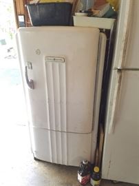 Vintage Refrigerator. 