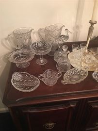My scellaneous vintage glass and crystal