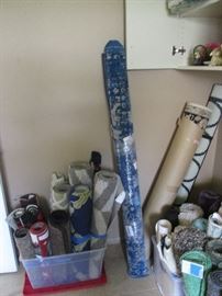 Rugs, large and small, some are NEW