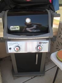...Weber Gas "Spirit" Grill with cover
