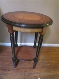 Various Accent Tables, different shapes and sizes