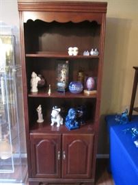 Tall Shelving Unit with Lower Storage