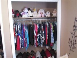 We have Loads of Very Nice Clothing. Brands like Chico's, Coldwater Creek, Jones of New York. Also Leather Jackets and Designer Labels.