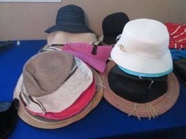 Hats/Visors, including "Croft & Barrow" Hats for Traveling and packing in your luggage!