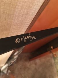 Mid Century Modern " Birds in Flight " Sculpture Signed C. Jere . .72 , 58 x 22 Heavy Duty