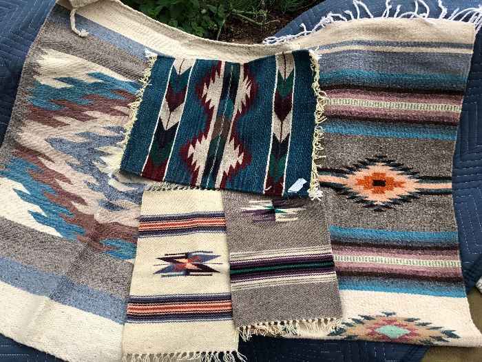 Native American blankets serapes