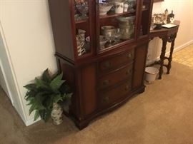 Bottom of China cabinet