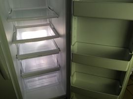 Inside refrigerator
