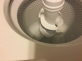 Inside of washer