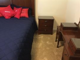 Night stand to bedroom suite