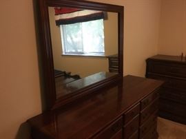 Dresser mirror in second BR