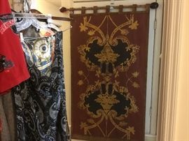 Wall hanging, women's clothing