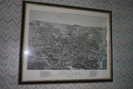 Lithograph of Andover 1883