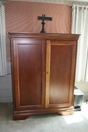 Contemporary Cherry TV Cabinet