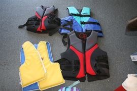 new life jackets