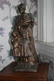 Closeup of Statue