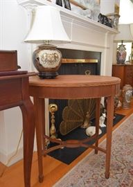 Sheraton Style Inlaid Side Table