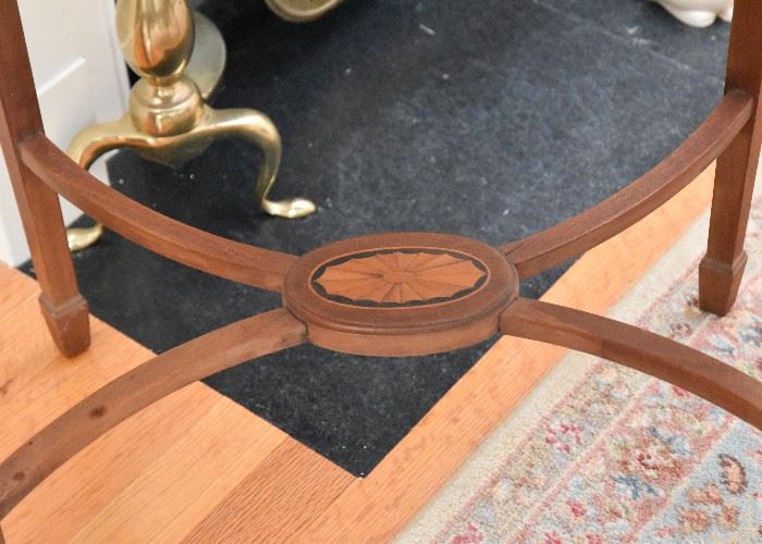 Sheraton Style Inlaid Side Table