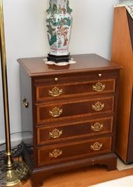 Edwardian Style Inlaid Chest of Drawers