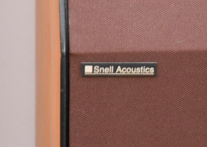 Pair of Tall Snell Acoustics Floor Speakers