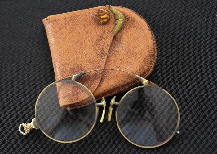 Antique Folding Glasses / Spectacles