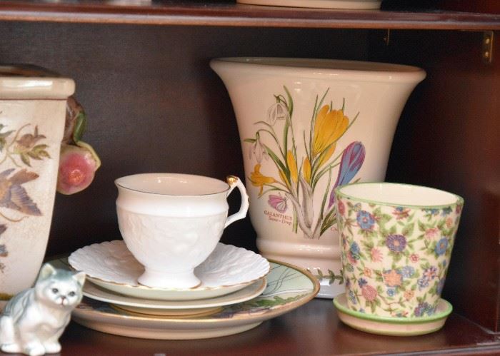 Teacups, Planters, Vases