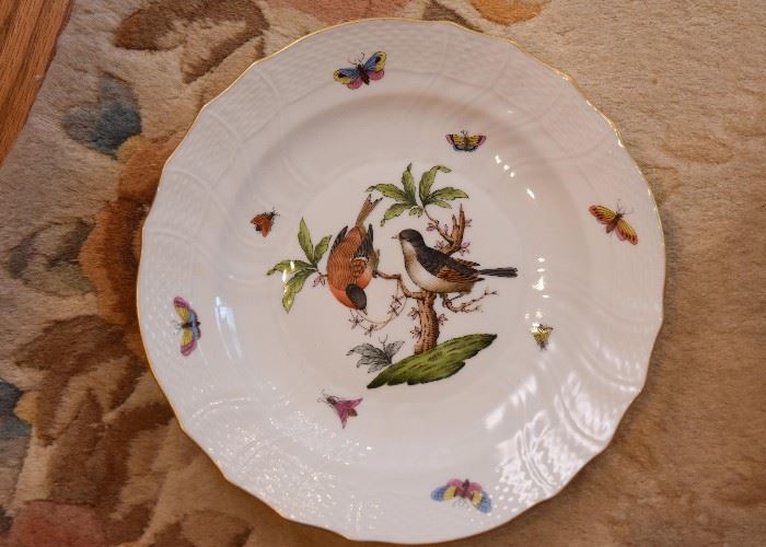 Handpainted Herend "Rothchild" Plate