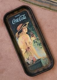 Old Coca-Cola Advertising Metal Tray